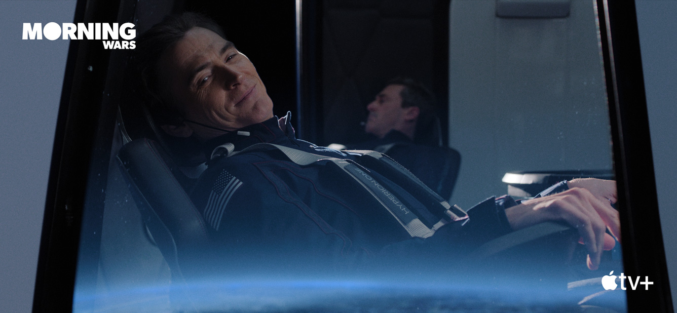 Static of scene from Apple TV+ series The Morning Wars.