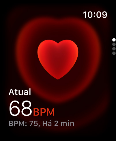 Apple Watch Ultra 3 com caixa natural de titânio e pulseira loop Trail azul/azul-brilhante, notificação de frequência cardíaca