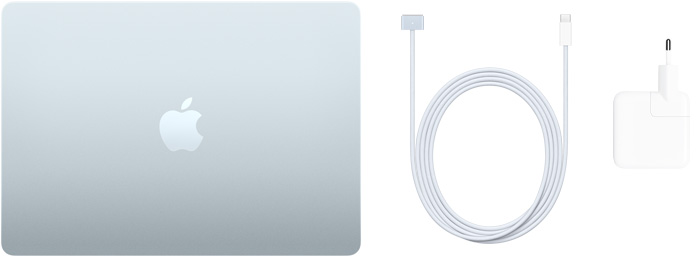 13-inčni MacBook Air, kabel USB-C na MagSafe 3 i adapter za napajanje USB-C od 30 W
