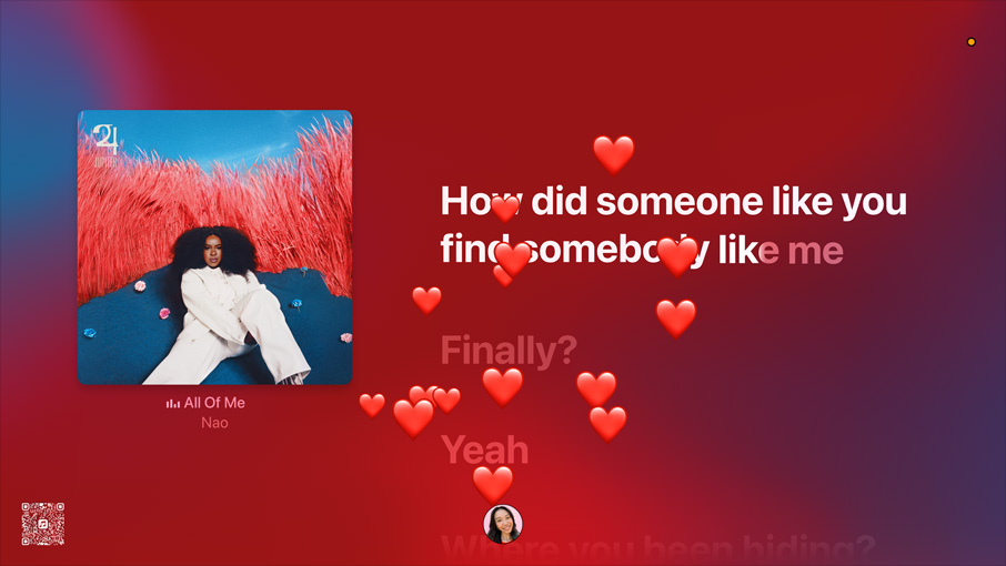 Vidéo Apple Music et paroles de «All of me» de l’artiste Nao