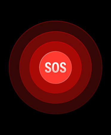 Notruf SOS Symbol