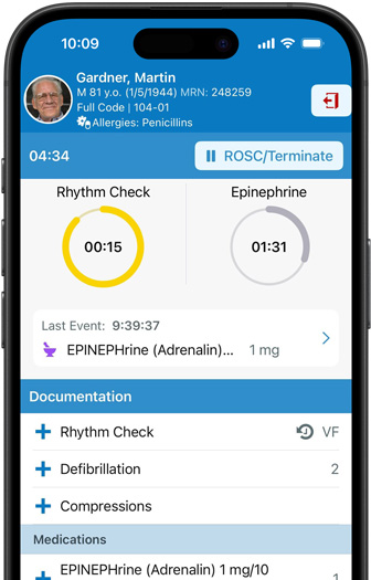 iPhone mostrando o app Epic Rover.
