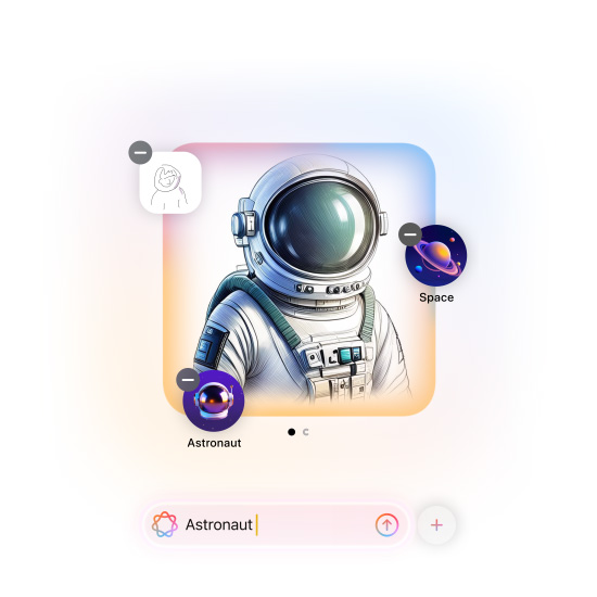 Taikasauva-työkalulla luotu viimeistelty kuva.